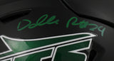 Darrelle Revis Autographed New York Jets F/S Alt 24 Speedflex Helmet - Beckett W