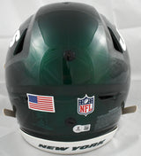 Darrelle Revis Autographed New York Jets F/S Speedflex Helmet - Beckett W Holo