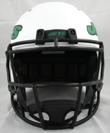Darrelle Revis Autographed New York Jets F/S Lunar Speed Helmet - Beckett W Holo