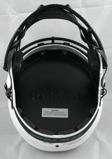Darrelle Revis Autographed New York Jets F/S Lunar Speed Helmet - Beckett W Holo