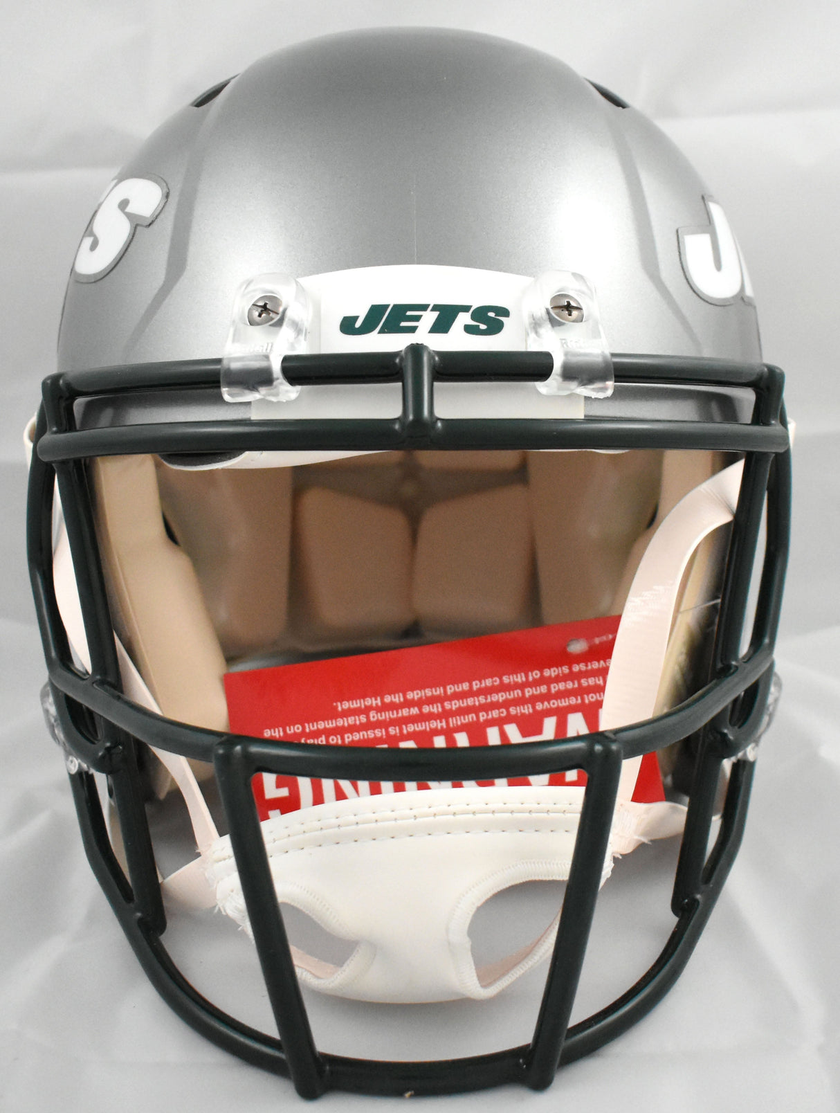 Darrelle Revis Autographed Jets F/S Flash Speed Authentic Helmet- Beckett W Holo