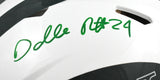 Darrelle Revis Signed New York Jets F/S Speed Authentic Helmet - Beckett W Holo