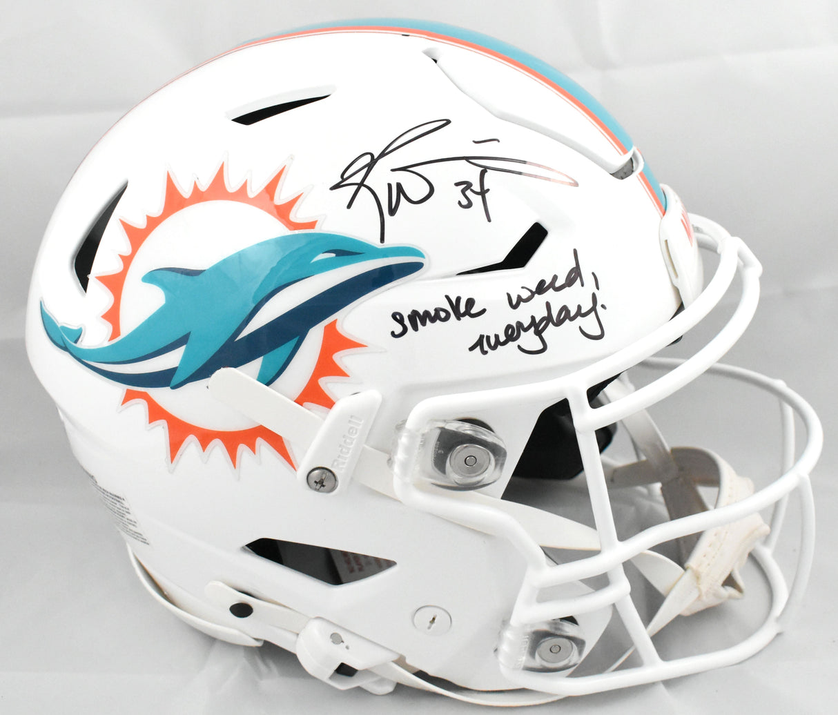 Ricky Williams Autographed Miami Dolphins F/S Speedflex Helmet - Beckett W Holo