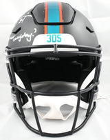 Ricky Williams Signed Dolphins F/S Rivalries Speedflex Helmet - Beckett W Holo