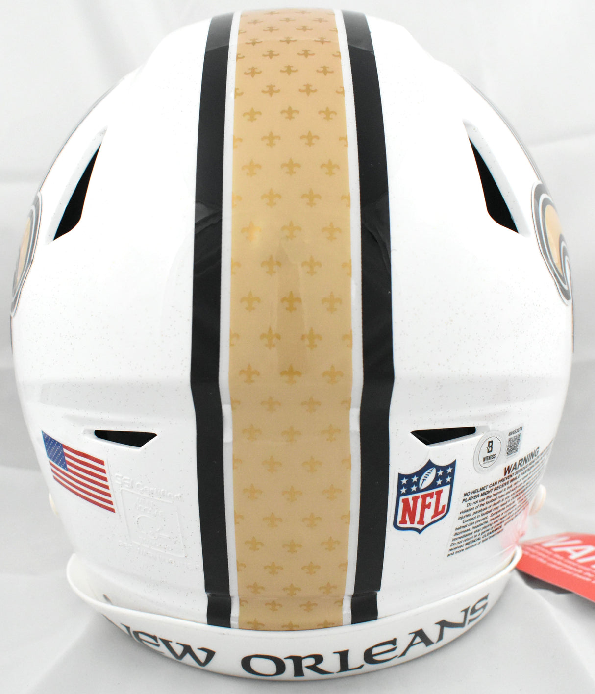 Ricky Williams Autographed Saints F/S ALT 2025 Speedflex Helmet - Beckett W Holo
