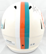 Ricky Williams Autographed Miami Dolphins F/S Retro Speed Helmet -Beckett W Holo