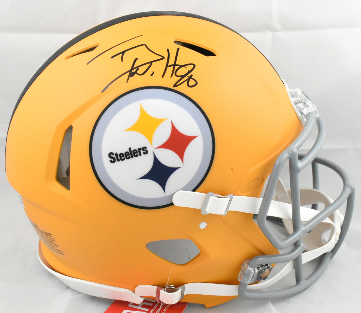 T.J. Watt Autographed Steelers F/S ALT 25 Speed Authentic Helmet -Beckett W Holo
