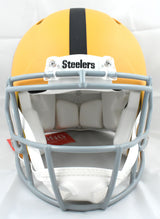 T.J. Watt Autographed Steelers F/S ALT 25 Speed Authentic Helmet -Beckett W Holo