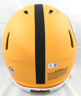 T.J. Watt Autographed Steelers F/S ALT 25 Speed Authentic Helmet -Beckett W Holo