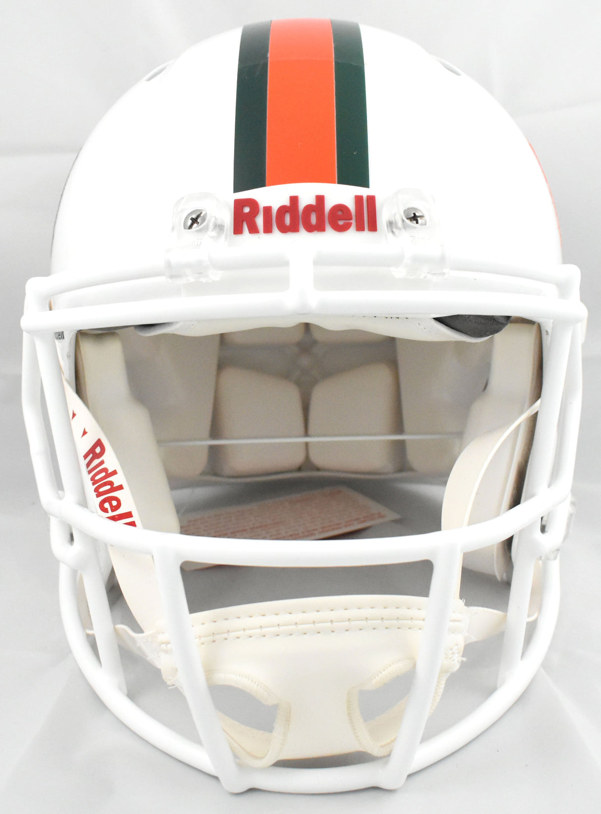 Malachi Toney Autographed Miami Hurricanes F/S Speed Authentic Helmet - JSA W