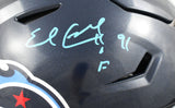 Earl Campbell Autographed Titans F/S Speedflex Helmet w/ HOF - Beckett W Holo