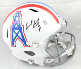 Earl Campbell Signed Houston Oilers F/S 75-80 Speed Helmet HOF - Beckett W Holo