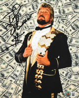 Ted DiBiase Autographed 8x10 Money Photo - Beckett W Holo