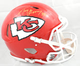 Tony Gonzalez Autographed Chiefs F/S Speed Authentic Helmet - Beckett W Holo