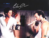 Chevy Chase Autographed Caddyshack 11x14 Party Photo - Beckett W Holo *Silver