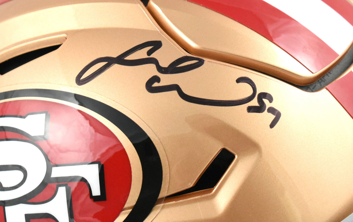 Fred Warner Autographed San Francisco 49ers F/S Speedflex Helmet - Beckett Holo
