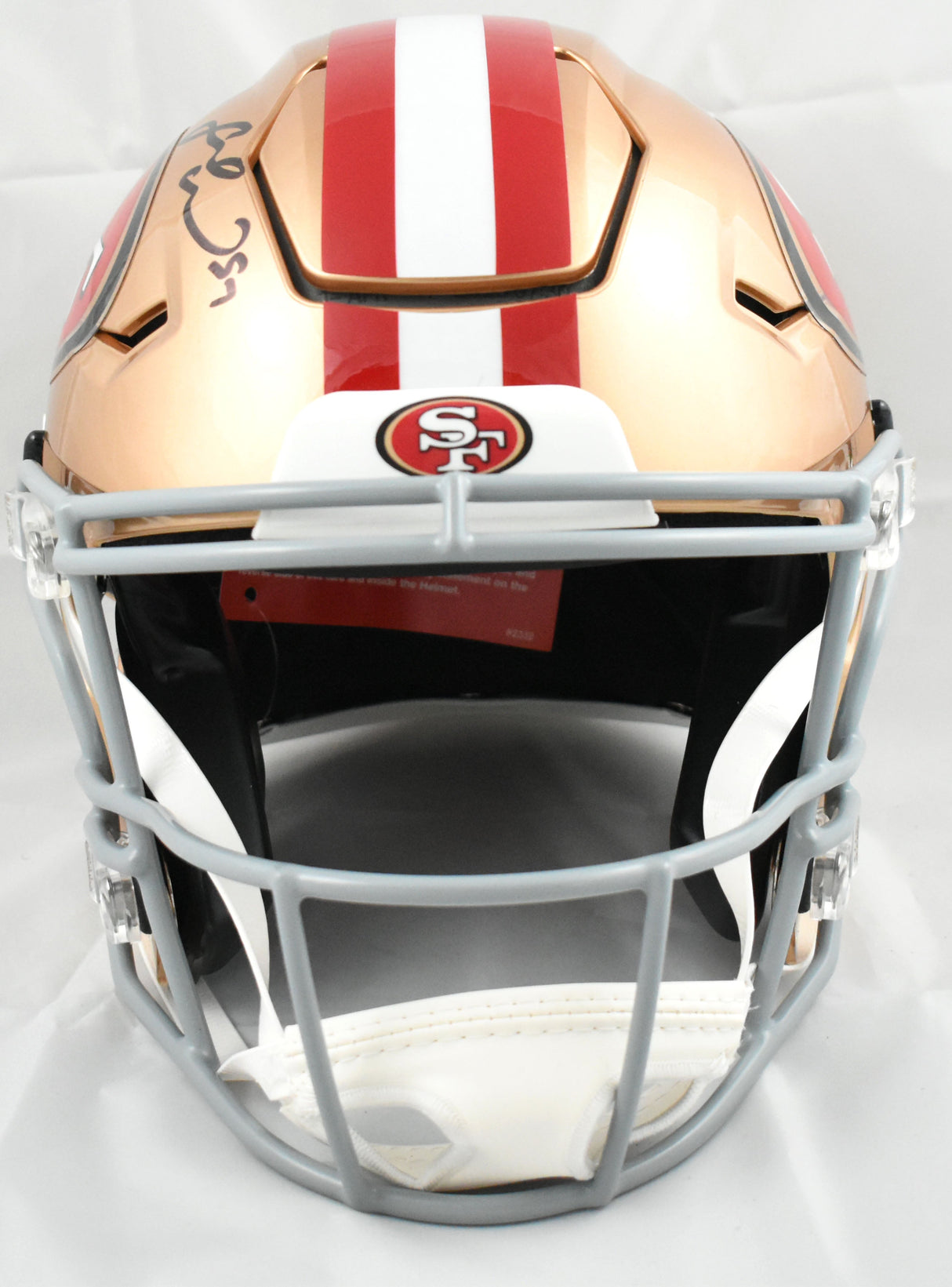 Fred Warner Autographed San Francisco 49ers F/S Speedflex Helmet - Beckett Holo