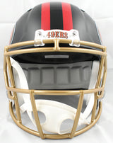 Fred Warner Autographed 49ers F/S Rivalries Speed Helmet - Beckett Holo