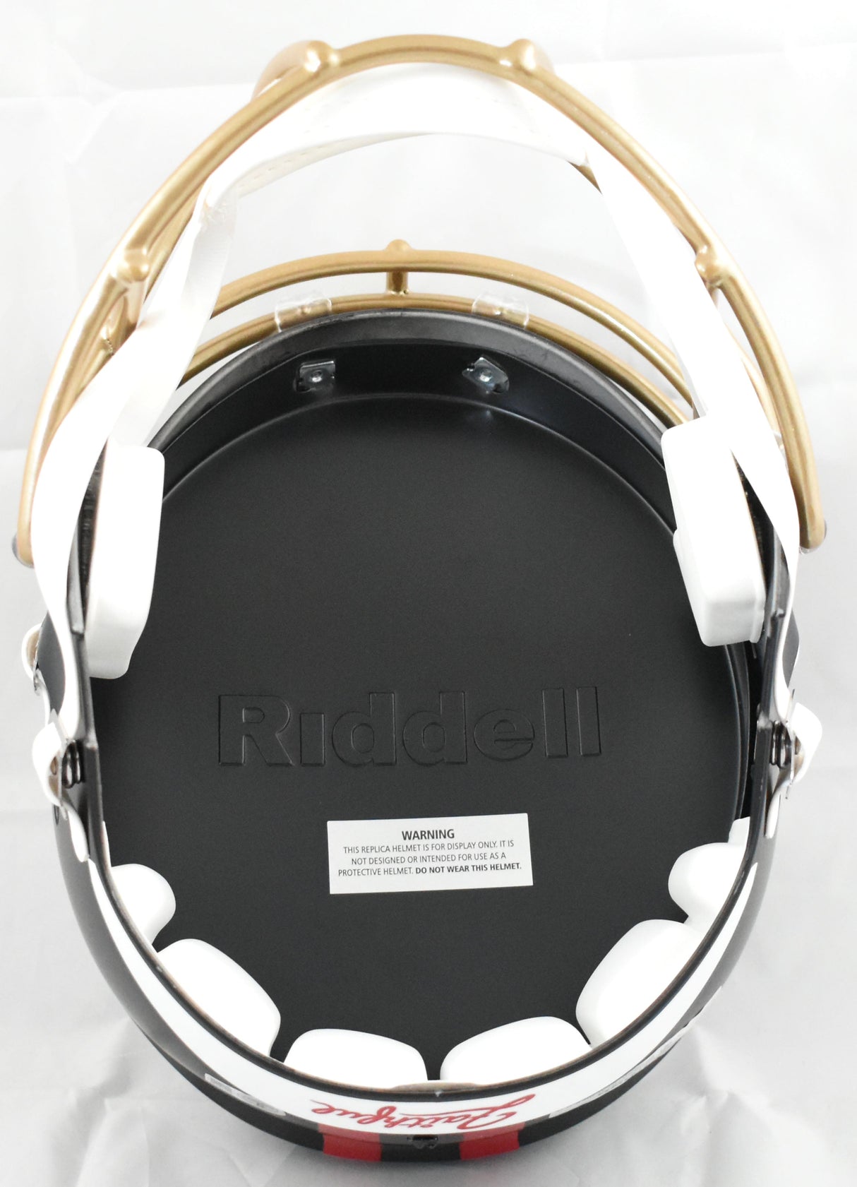 Fred Warner Autographed 49ers F/S Rivalries Speed Helmet - Beckett Holo