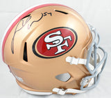 Fred Warner Autographed San Francisco 49ers F/S Speed Helmet - Beckett Holo