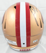 Fred Warner Autographed San Francisco 49ers F/S Speed Helmet - Beckett Holo