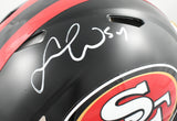 Fred Warner Signed 49ers F/S Rivalries Speed Authentic Helmet - Beckett Holo