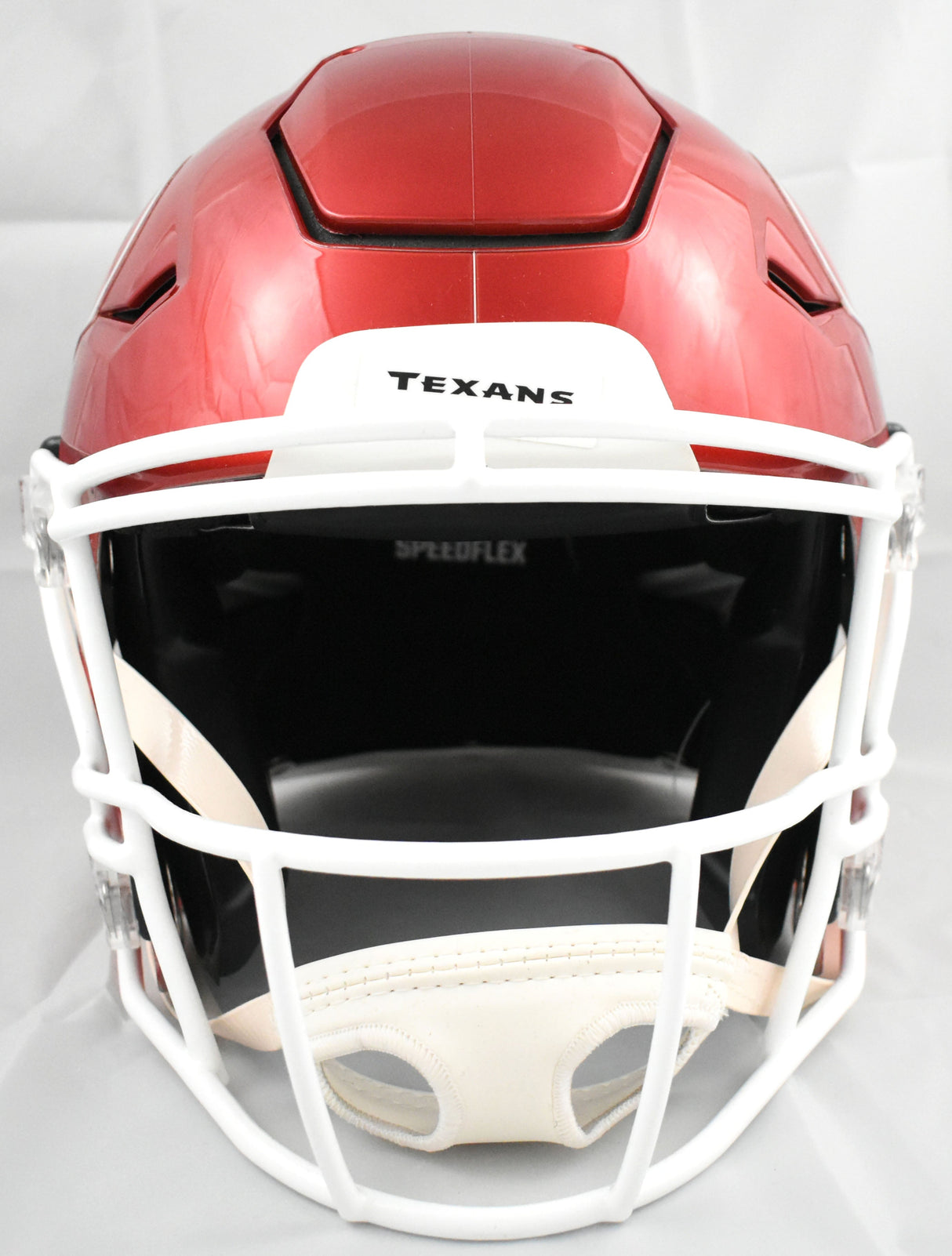 David Montgomery Autographed Texans F/S Flash Speedflex Helmet - Beckett W Holo