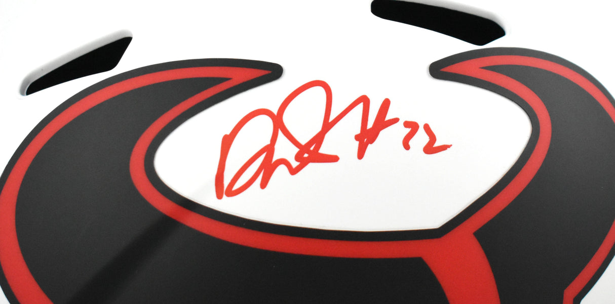 David Montgomery Autographed Texans F/S Lunar Speed Helmet - Beckett W Holo