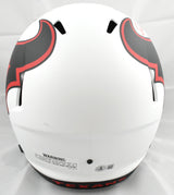 David Montgomery Autographed Texans F/S Lunar Speed Helmet - Beckett W Holo