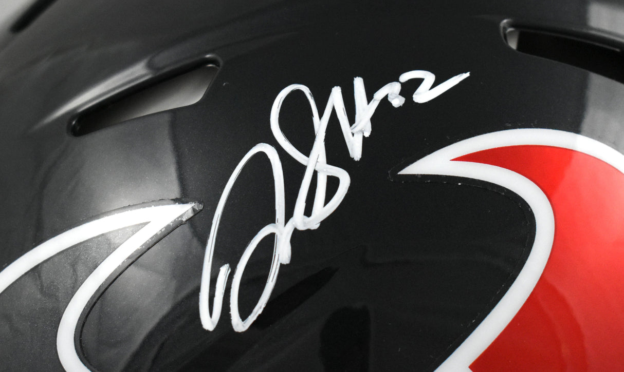 David Montgomery Signed Houston Texans F/S Speed Authentic Helmet-Beckett W Holo