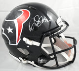 David Montgomery Signed Houston Texans F/S Speed Authentic Helmet-Beckett W Holo
