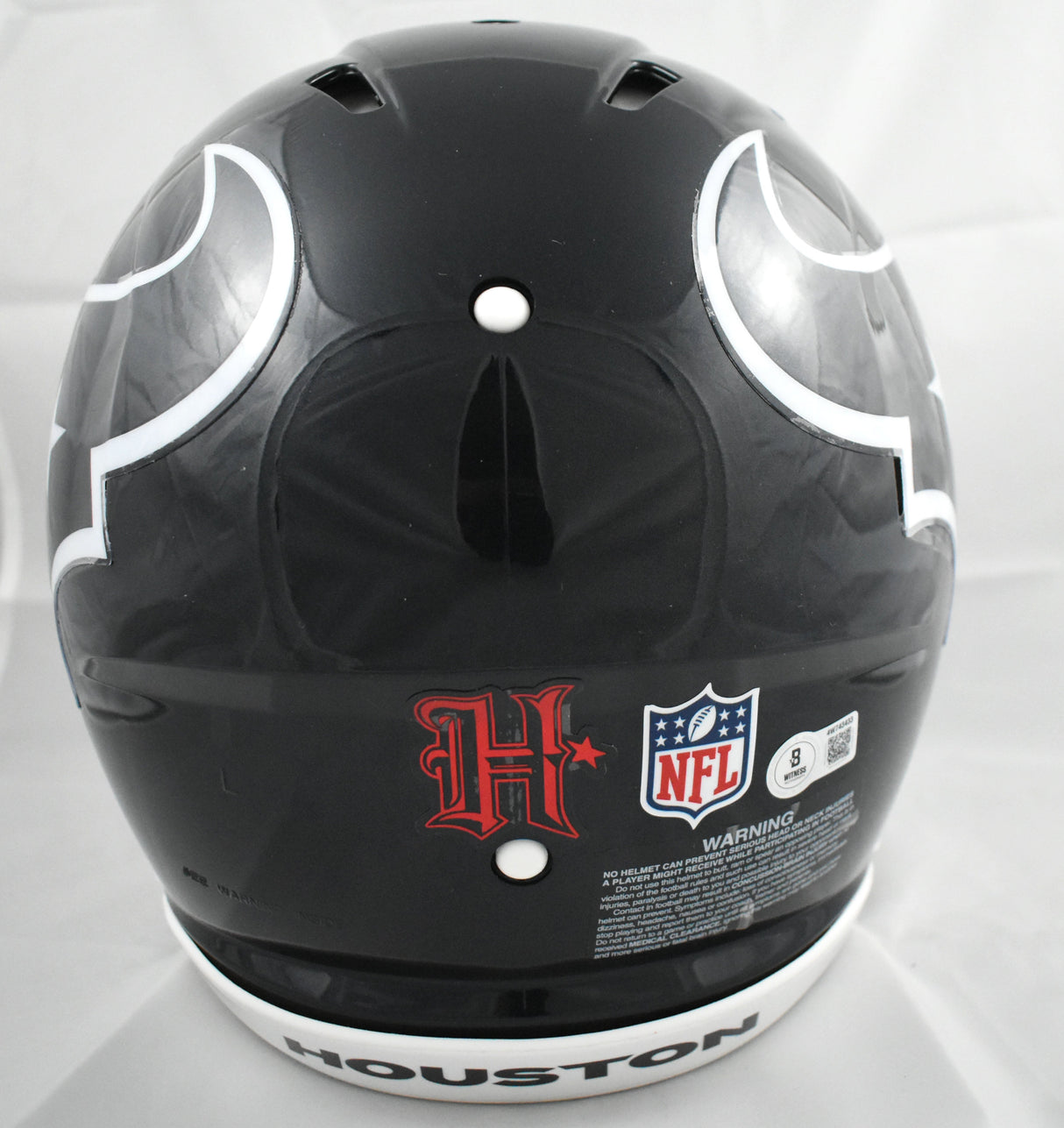 David Montgomery Signed Houston Texans F/S Speed Authentic Helmet-Beckett W Holo