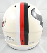 David Montgomery Signed Houston Texans F/S Retro Speed Helmet-Beckett W Holo