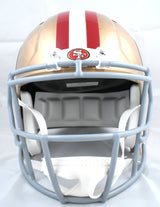 Mike Evans Autographed San Francisco 49ers F/S Speed Helmet - Beckett W Holo