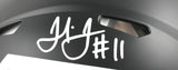 Julio Jones Autographed Atlanta Falcons F/S Speed Authentic Helmet - Beckett W