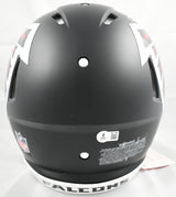Julio Jones Autographed Atlanta Falcons F/S Speed Authentic Helmet - Beckett W