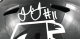 Julio Jones Autographed Atlanta Falcons F/S 90-02 Speed Helmet - Beckett W Holo