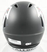 Julio Jones Autographed Atlanta Falcons F/S Speed Helmet - Beckett W Hologram