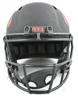 Julio Jones Autographed Atlanta Falcons F/S Eclipse Speed Helmet- Beckett W Holo