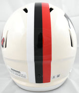 Julio Jones Autographed Atlanta Falcons F/S Retro Speed Helmet - Beckett W Holo