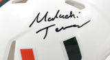 Malachi Toney Autographed Miami Hurricanes Speed Mini Helmet - JSA W