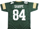 Sterling Sharpe Autographed Green Pro Style Jersey - Beckett W Hologram *Black