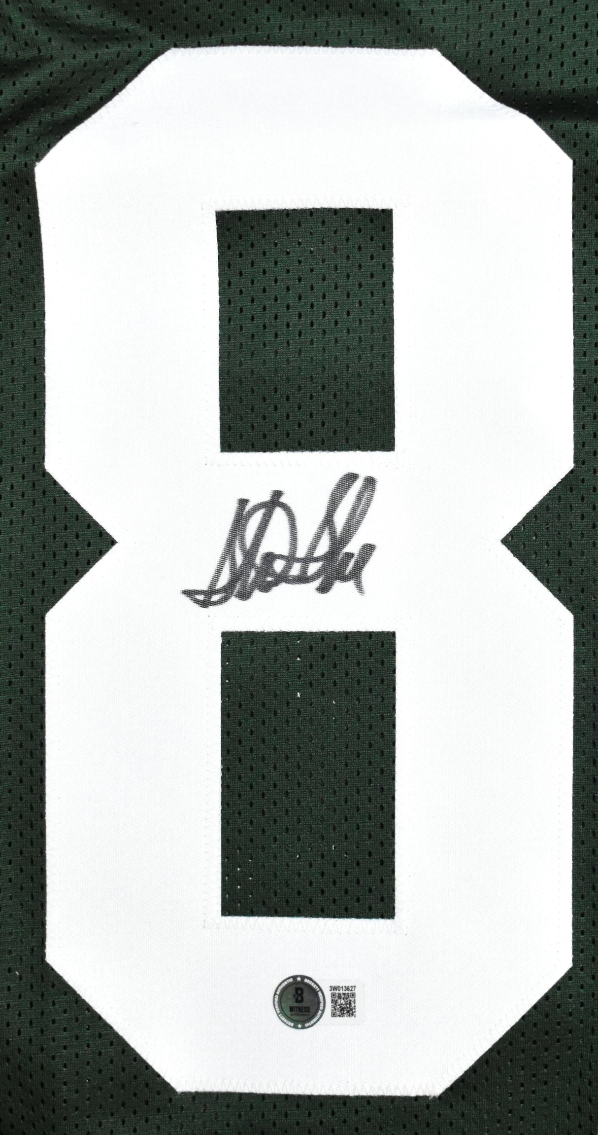 Sterling Sharpe Autographed Green Pro Style Jersey - Beckett W Hologram *Black