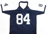 Jay Novacek Autographed Blue Pro Style Jersey - Beckett W Hologram *Black