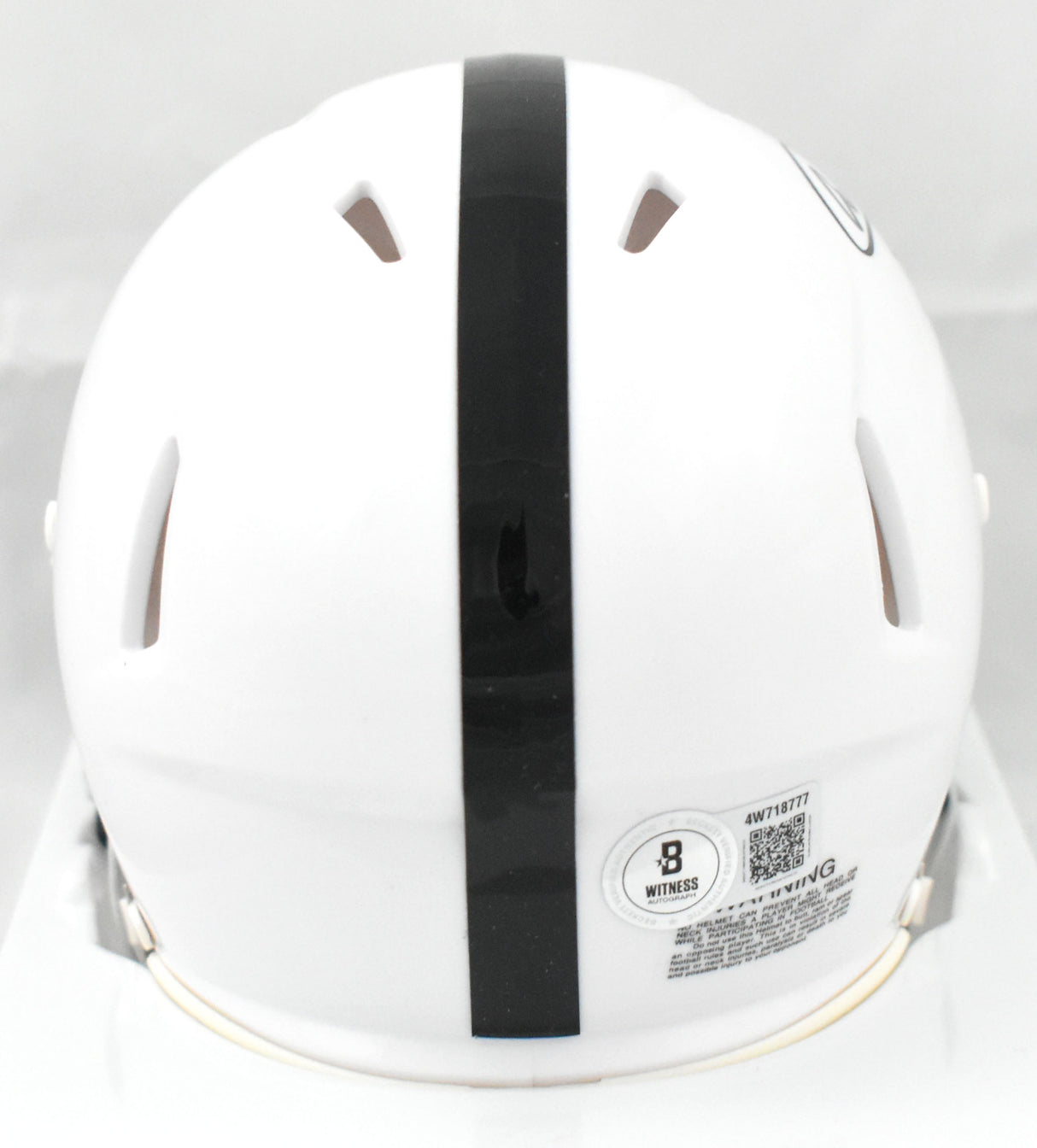 Abdul Carter Autographed Penn State Speed Mini Helmet - Beckett W Hologram