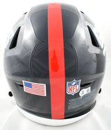Abdul Carter Autographed New York Giants F/S 81-99 Speedflex Helmet - Beckett W