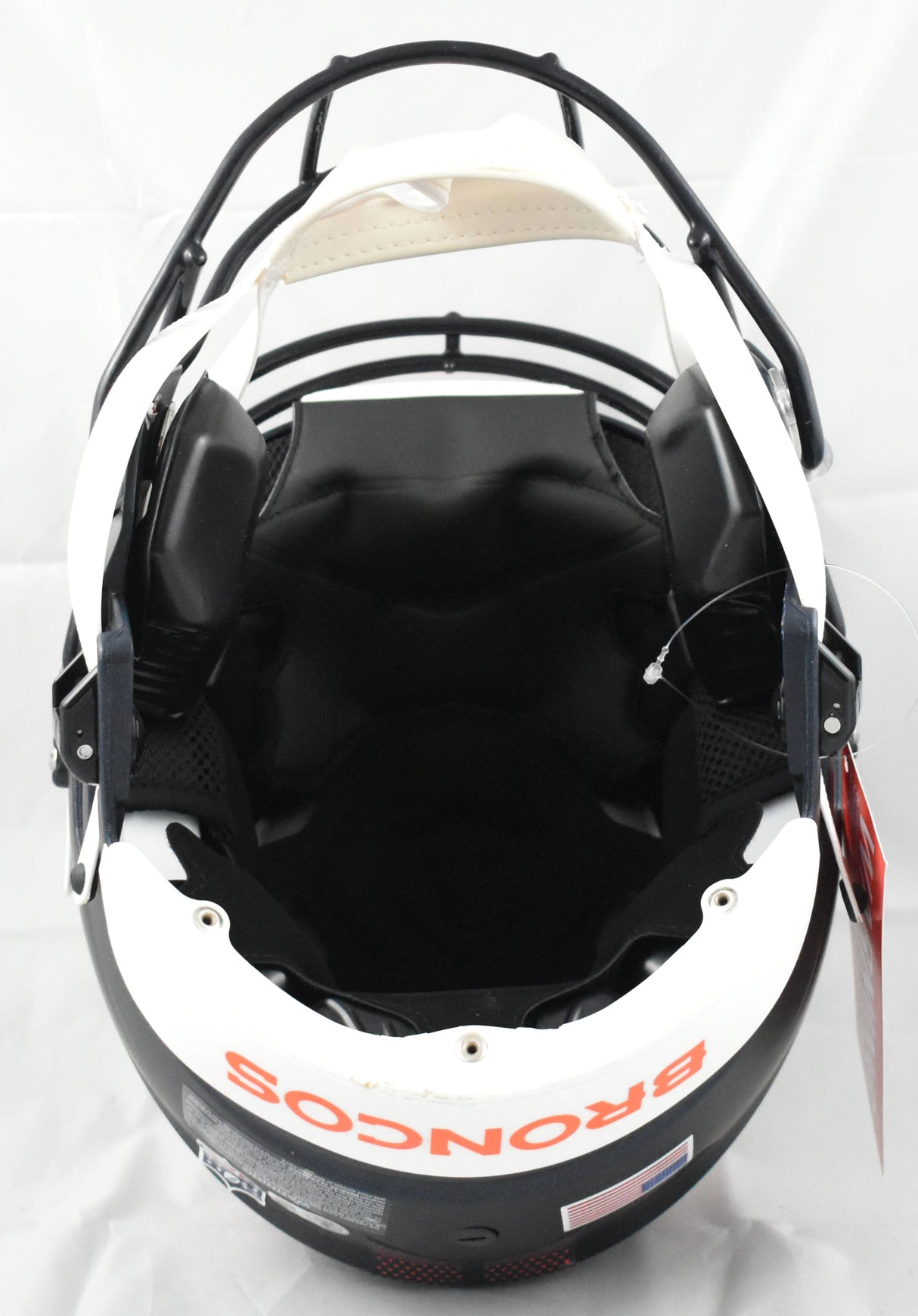Troy Franklin Autographed Denver Broncos F/S Speedflex Helmet-Beckett W Hologram