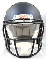 Troy Franklin Signed Denver Broncos F/S Speed Authentic Helmet - Beckett W Holo