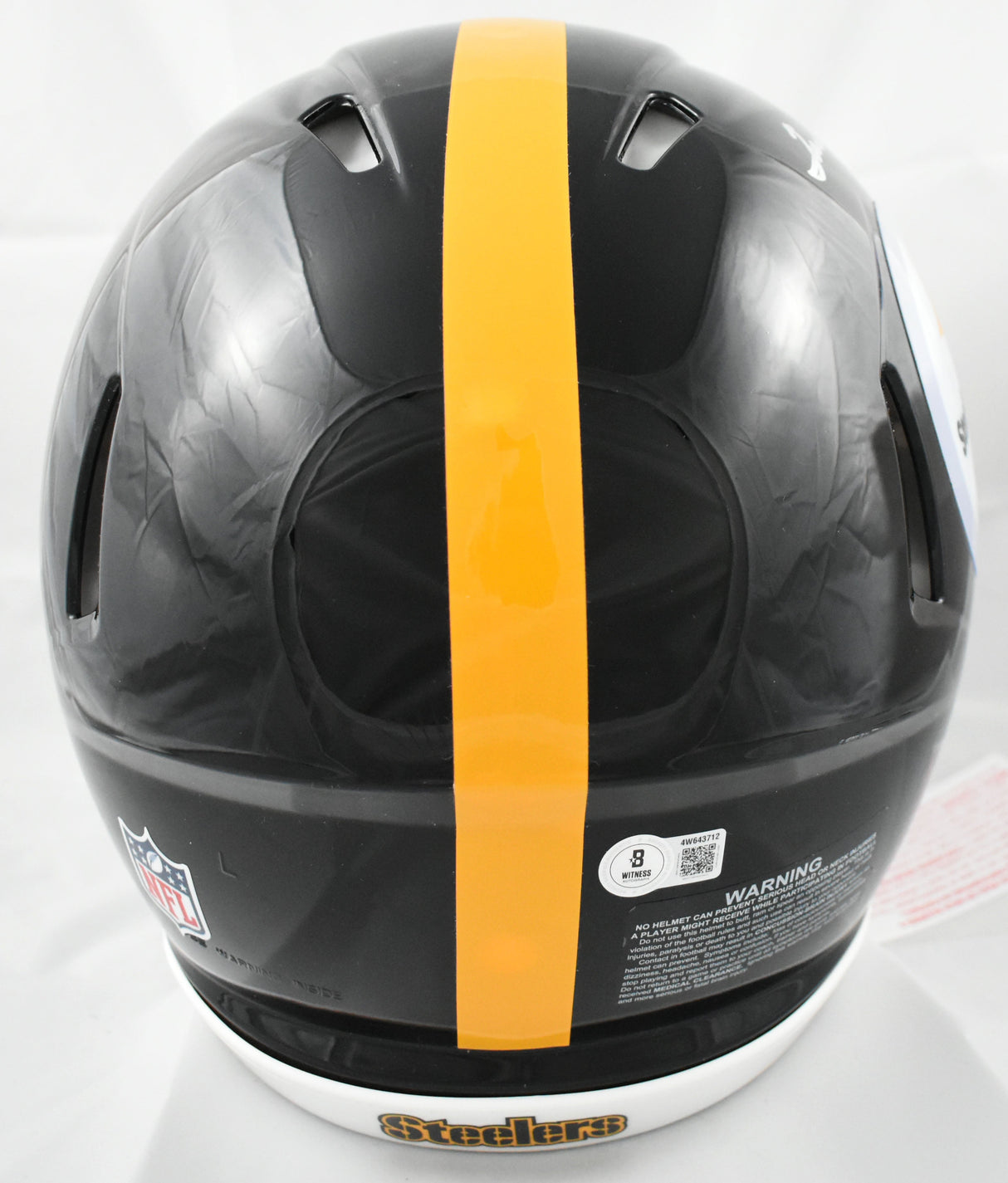 Terry Bradshaw Autographed Steelers F/S Speed Authentic Helmet - Beckett W Holo