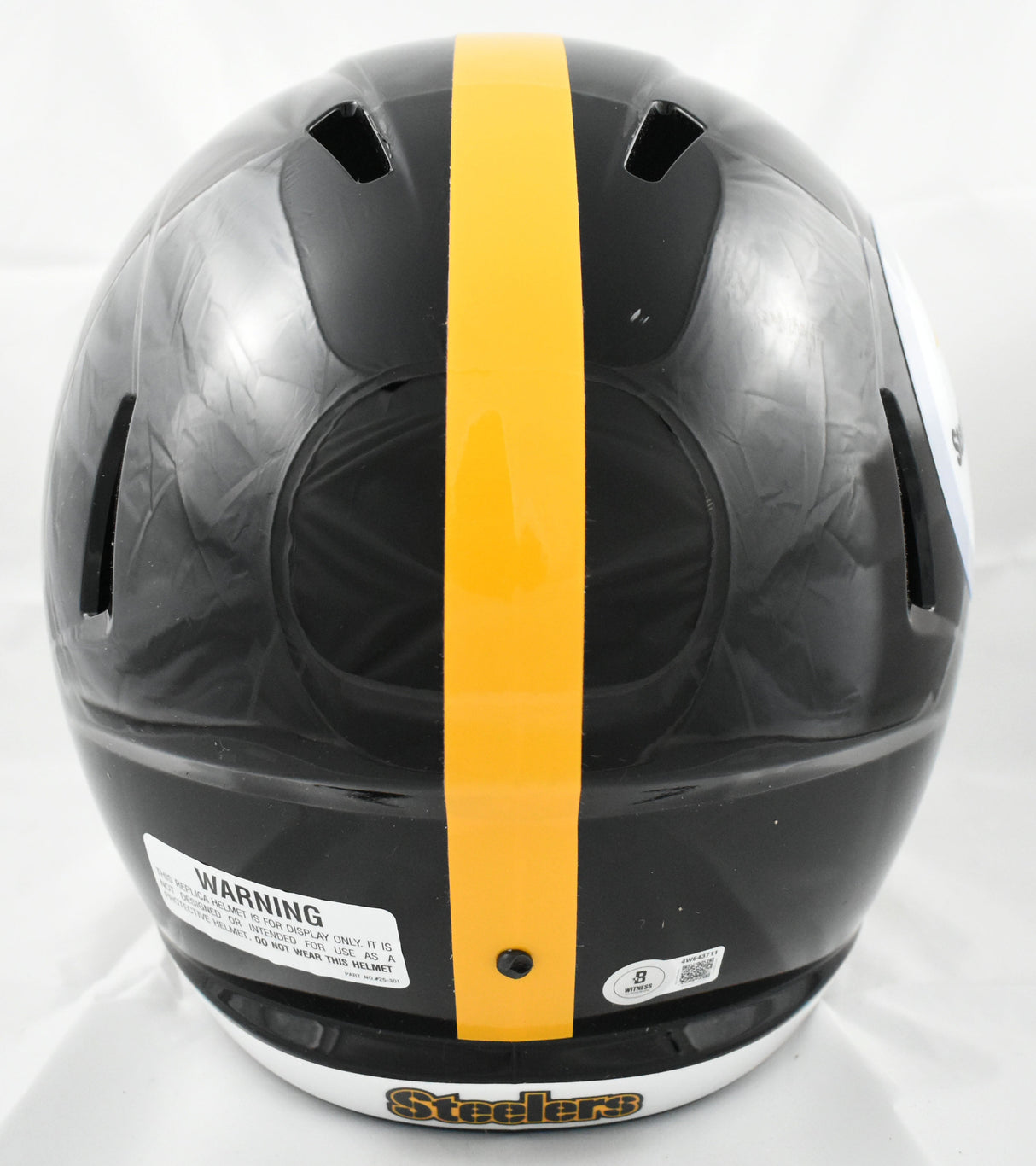 Terry Bradshaw Autographed Pittsburgh Steelers F/S Speed Helmet - Beckett W Holo
